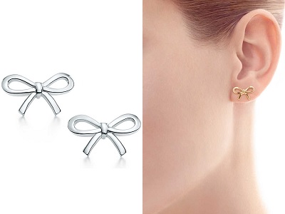 Tiffany Bow Earrings