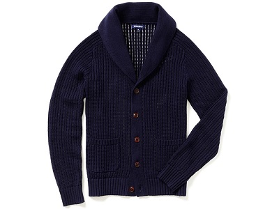 The Carmel 45% cotton / 55% Linen Shawl Collar Sweater | Dappered.com