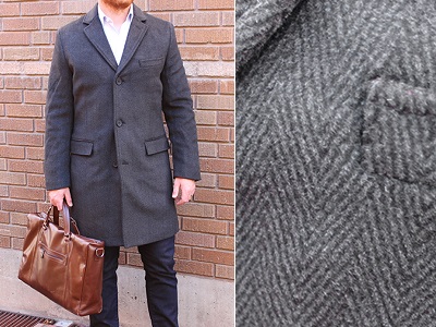 J. Crew Factory Topcoat in Herringbone | Best Affordable Outerwear 2014 on Dappered.com