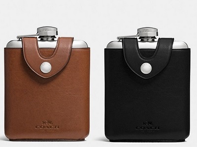 Coach Glove-Tanned Leather Flask | The Most Wanted on Dappered.com