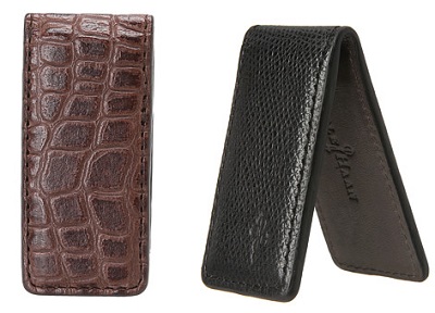 Cole Haan Croc Print or Grain Money Clip | 12 Days of Dappered on Dappered.com