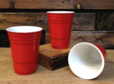 For the Forever Frat Boy: Ceramic Solo Cup | 12 Days of Dappered on Dappered.com