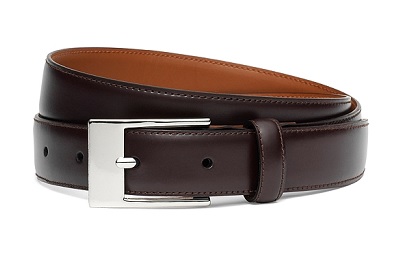 Brooks Brothers Classic Leather Belt | Ask A Woman on Dappered.com