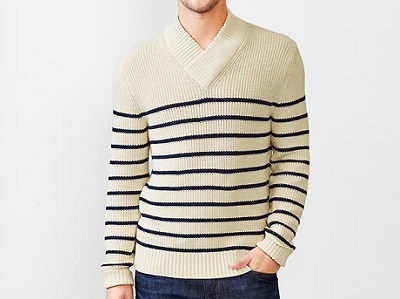GAP Half Shawl Marled Sweater | Dappered.com