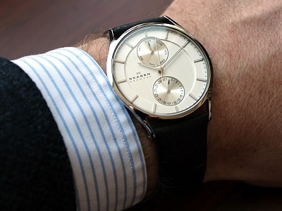 Skagen “Holst” SKW60605 Multi-Function | 20 Great Looking Watches Under $200 on Dappered.com