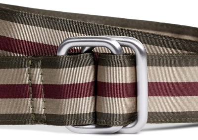 Striped Ribbon / Mixed Media Belts | 10 Warm Weather Items to Wear Now on Dappered.com