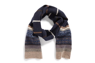 Barbour Made in the UK Fair Isle Scarf | Dappered.com