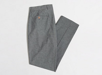 JCF SLIM Bedford Pant in Chambray | Dappered.com