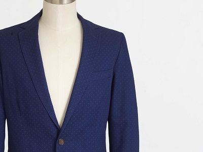 JCF Unconstructed Sportcoat in Open Dot | Dappered.com