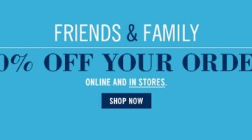 Lands’ End 30% off Friends and Family Sale