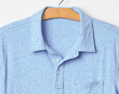 GAP Nep Polo in Blue, Grey, or Navy | Dappered.com