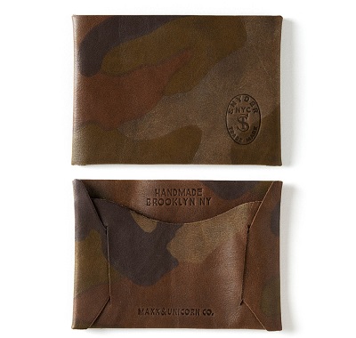 Todd Snyder Camo Card Case | 10 Best Bets for $75 or Less on Dappered.com