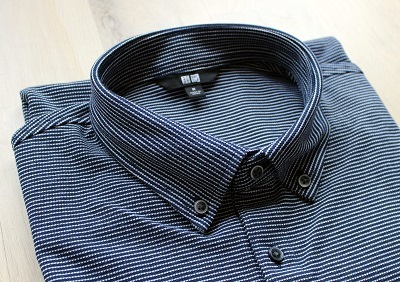 UNIQLO Dry-Fabric Button Down Polo in Stripe | 10 Best Bets for $75 or Less on Dappered.com