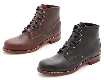 Wolverine 1000 Mile Boots in Brown or Black | Dappered.com