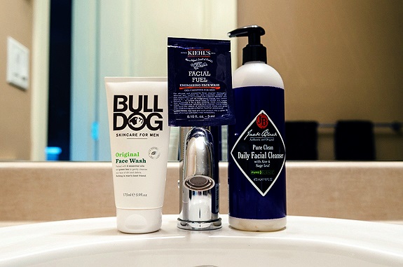 The Medicine Cabinet: Reviewing Three Men's Face Washes on Dappered.com