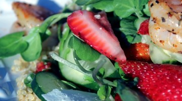 Make It For Your Date: Strawberry, Quinoa, & Ricotta Salata Salad