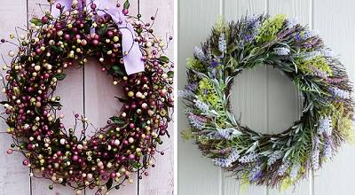 Spring Wreath | Mother's Day and Graduation Gift Guide for Gals on Dappered.com 