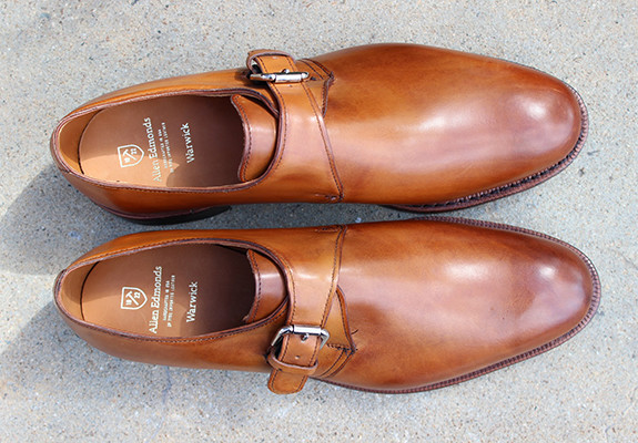 Brooks Brothers Made in the USA Single Monk Straps
