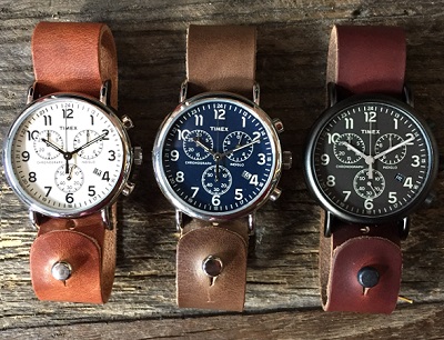 F.F.F. Button-Stud Timex Chrono | 12 Worthy Watches for Grads or Dads - 2015 by Dappered.com