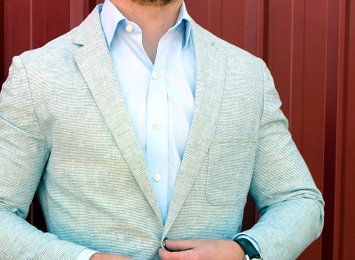 J.C.F. Cotton/Linen Horiz. Stripe | The Best Looking Affordable Blazers of Spring 2015 on Dappered.com