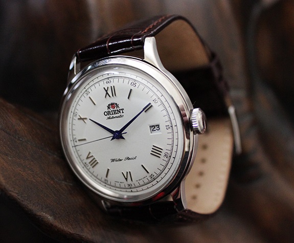 The Orient Bambino White + Blue Vintage-Look Automatic | Reviewed on Dappered.com