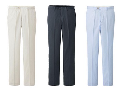 UNIQLO Dry Fit Flat Front Pants | 10 Pairs of Pants Cool Enough for Summer on Dappered.com