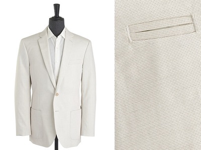 Crosby Fit Tic-Weave Italian Cotton Sportcoat | Dappered.com