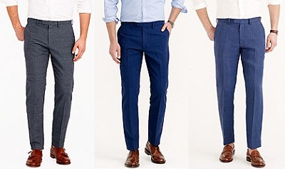 J. Crew Summer Bowery Pants | 10 Pairs of Pants Cool Enough for Summer on Dappered.com