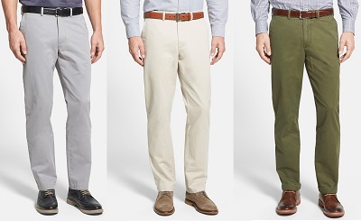 Nordstrom Straight Leg Washed Chinos | Dappered.com