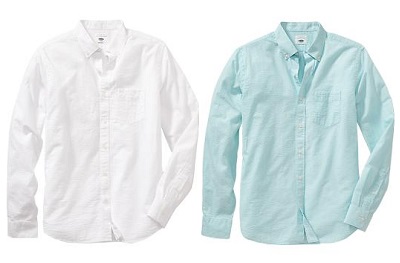 Old Navy Slim Fit Seersucker Button Downs | June's 10 Best Bets for $75 or Less on Dappered.com