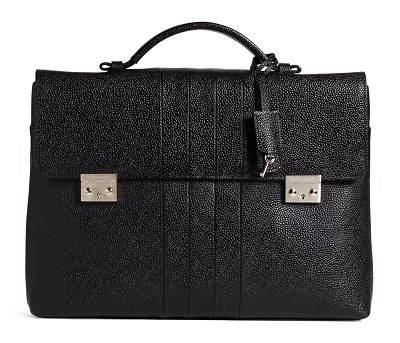 Black Fleece Pebble Soft Briefcase | Brooks Brothers Semi Annual Sale June 2015