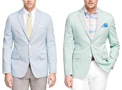 Fitz. Fit Italian Oxford Cloth Sportcoat | Brooks Brothers Semi Annual Sale June 2015