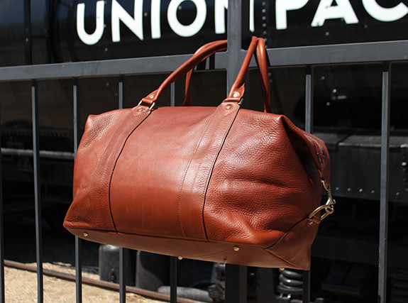 The Blue Claw Co. USA Made Leather Weekender | Reviewed on Dappered.com