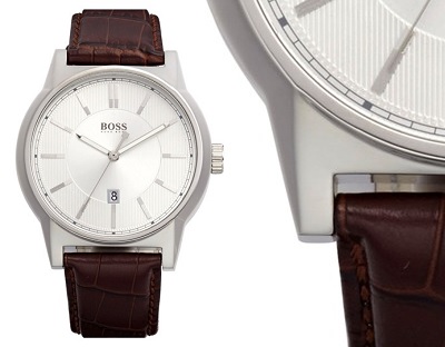 Hugo Boss "Architecture" 44mm Watch | 10 Simple, Clutter Free Watches on Dappered.com