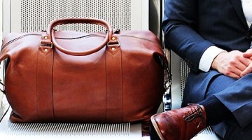 Win it: The Blue Claw Co. USA Made Leather Weekender