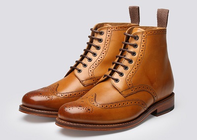 Grenson "Sharp" Cap Brogue Boots | East Dane Extra 25% off Sale Items: Quick Picks from Dappered.com