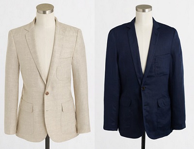 JCF Unconstructed Thompson Fit Linen Sportcoat | Dappered.com