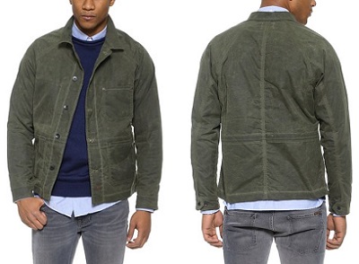 Apolis Made in the USA Wax Jacket | East Dane Extra 25% off Sale Items: Quick Picks from Dappered.com