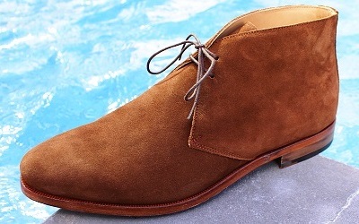 Jack Erwin "Henry" Suede Chukka | 10 Affordable Pairs of Slim Sole Dress Chukkas on Dappered.com