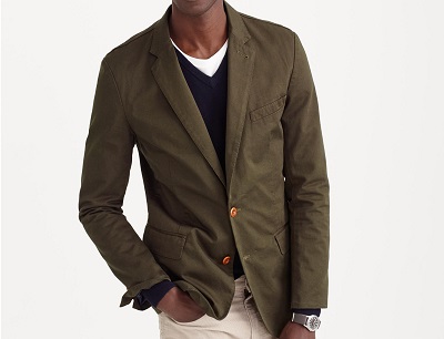 J. Crew Ludlow Sportcoat in Italian Cotton | Autumnal Temptation - Best Looking 2015 Fall Arrivals for Men on Dappered.com