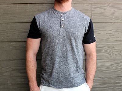 Todd Snyder + Champion Short Sleeved Henley | August's 10 Best Bets for $75 or Less on Dappered.com