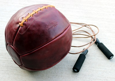 Leather Head Horween Chromexcel Medicine Ball | The Reach - August 2015 on Dappered.com