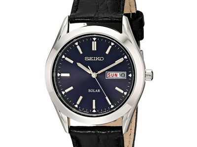 Seiko Solar SNE049 | 10 Worthy Watches Under $100 on Dappered.com