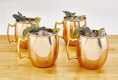 Copper Moscow Mule Mugs | Cold Weather Gifts for Her by Ask A Woman on Dappered.com