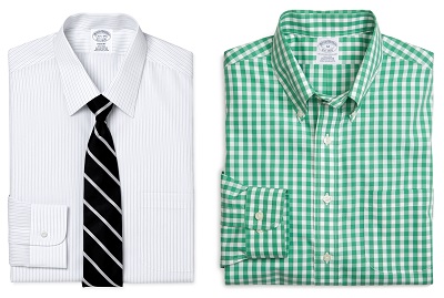 Striped & Gingham Dress Shirts | Brooks Brothers 25% off Friends & Family - Picks for Men on Dappered.com