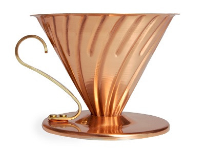 Hario Copper Coffee Dripper | October's 10 Best Bets for $75 or Less on Dappered.com