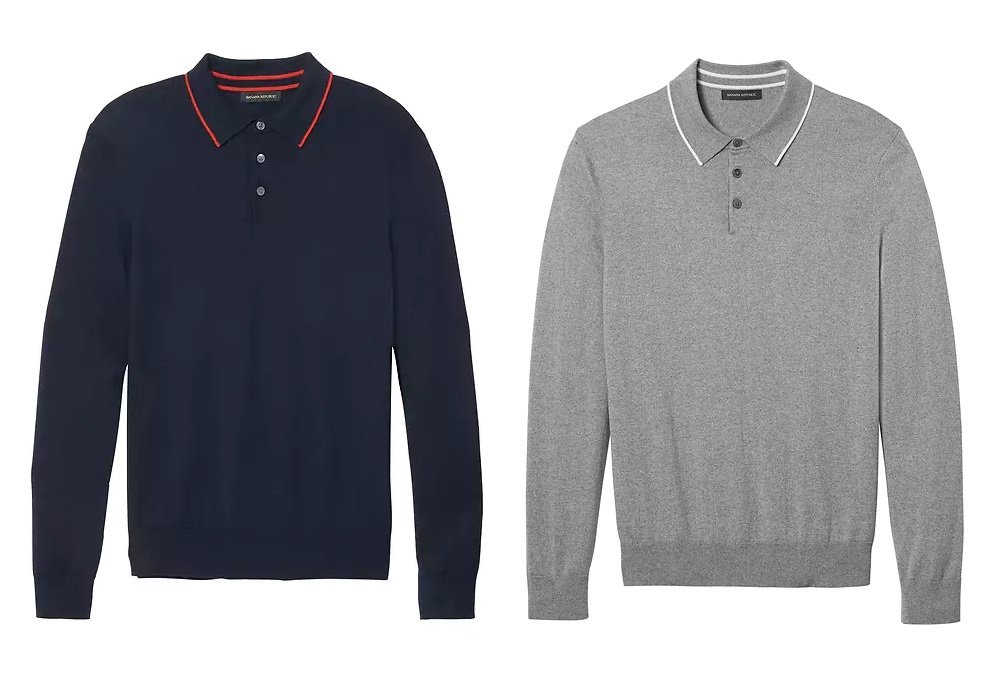 Long Sleeve Polo