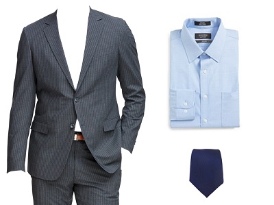 Bond's Striped Suit: Fitz. Fit BrooksCool Full Canvas Suit | Steal the Style: SPECTRE on Dappered.com
