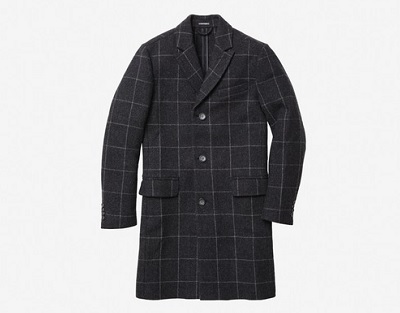 Bonobos "The Mainline" Topcoat in Grey Plaid | Best Looking Affordable Outerwear - Fall/Winter 2015 on Dappered.com
