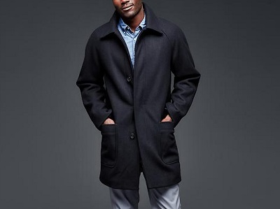 GAP Wool Blend Mac Coat | Dappered.com